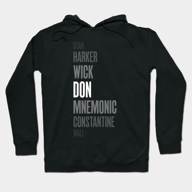 Don is My Favorite John Hoodie by 12&24